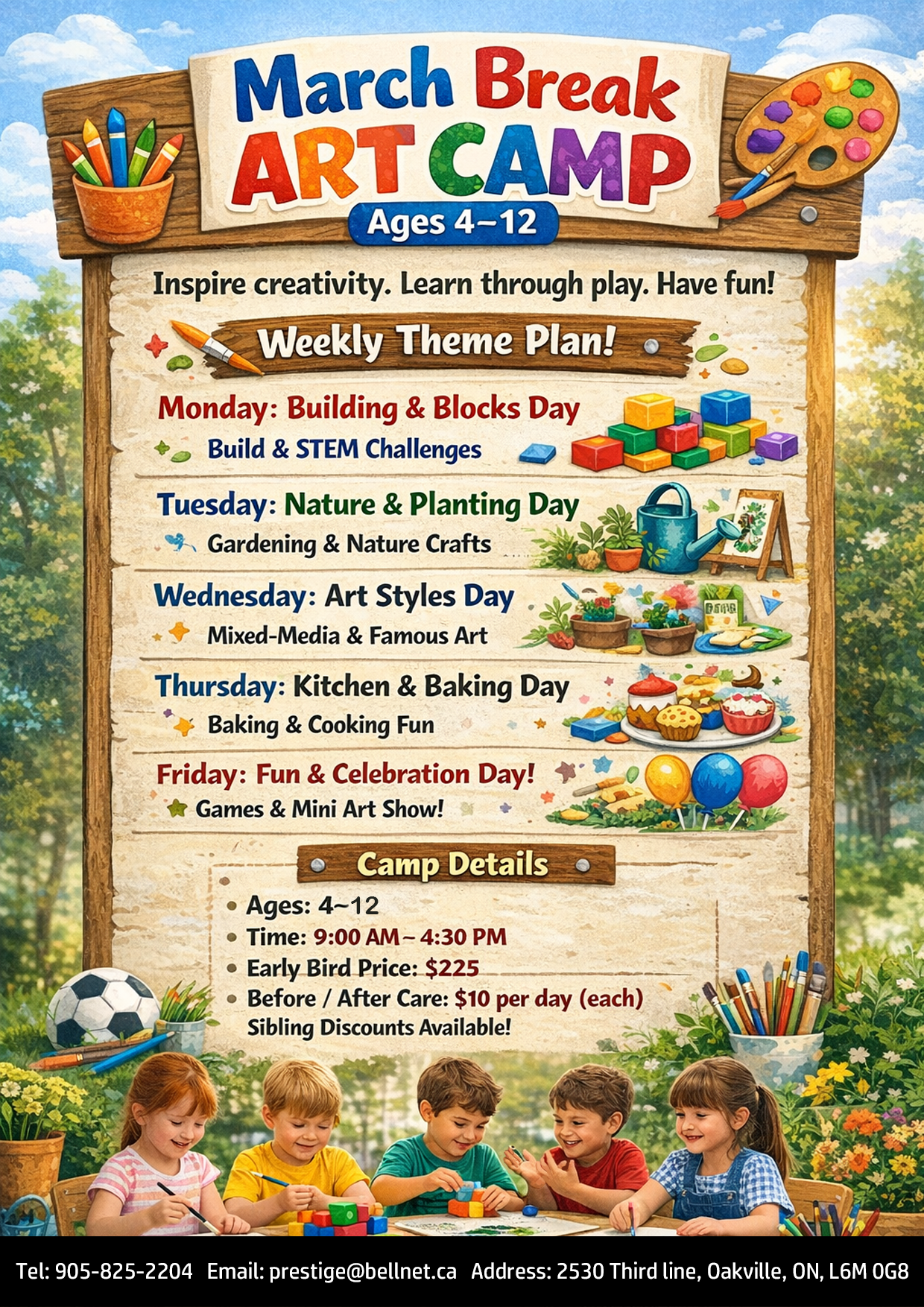 March Break Oakville